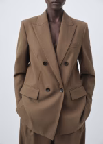 Double-breasted suit jacket - Image 2